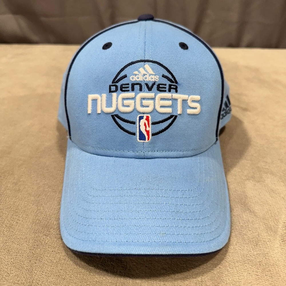 Adidas Light Blue Denver Nuggets Cap